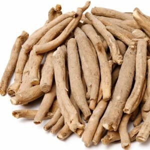 Ashwagandha root dried herbal roots for Ayurvedic health and natural wellness