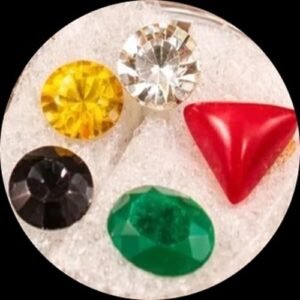 Panch Ratna five gemstones for puja sacred navratna stones for Hindu rituals